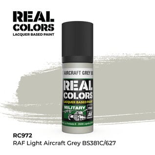 AK Interactive Real Colors Air - RC972 RAF Light Aircraft Grey BS381C/627