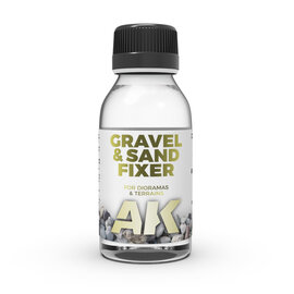 AK Interactive AK Interactive - Gravel & Sand Fixer - Fixiermittel für Dioramen-Beläge etc.