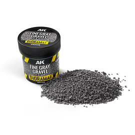 AK Interactive AK Interactive - Fine Grey Gravel 1 - 3mm