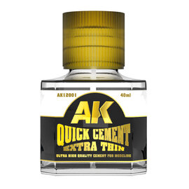AK Interactive AK Interactive - Quick Cement Extra Thin