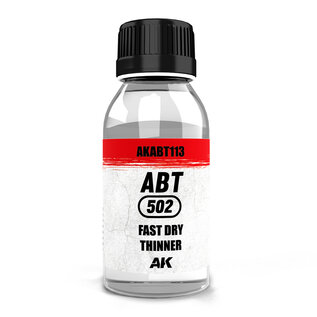 Abteilung 502 Fast Dry Thinner ("White Spirit") - schnelltrocknender Verdünner (Terpentinölersatz)