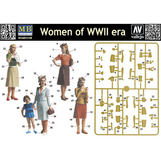 Master Box Women of WWII Era - 1:35