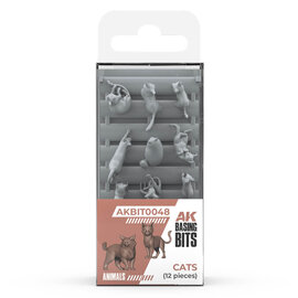 AK Interactive AK Interactive - Basing Bits - Cats