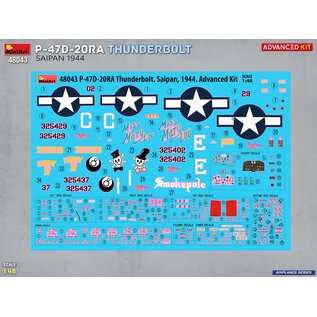 MiniArt Republic P-47D-20RA Thunderbolt "Saipan 1944" - Advanced Kit - 1:48