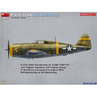 MiniArt Republic P-47D-20RA Thunderbolt "Saipan 1944" - Advanced Kit - 1:48
