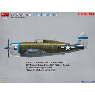 MiniArt Republic P-47D-20RA Thunderbolt "Saipan 1944" - Advanced Kit - 1:48