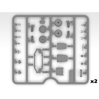 ICM M1025A2 Hummer Armament Carrier - 1:35