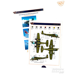 Clear Prop! Rockwell OV-1B Mohawk w/SLAR unit - 1:144
