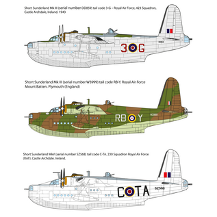 Roden Short S.25 Sunderland Mark III/V - 1:144