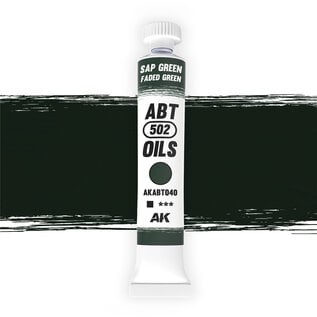 Abteilung 502 Ölfarbe - Sap Green/Faded Green