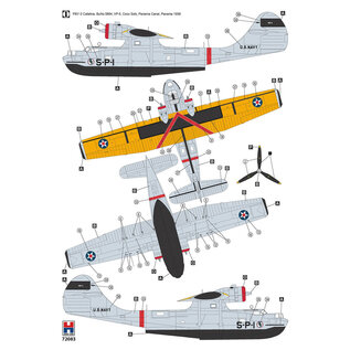 Hobby 2000 Consolidated PBY-3 Catalina - 1:72