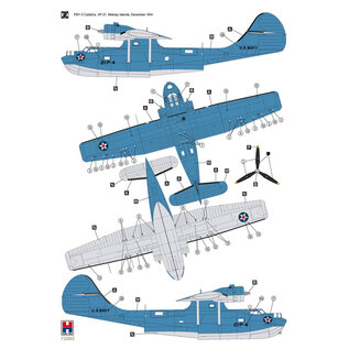 Hobby 2000 Consolidated PBY-3 Catalina - 1:72