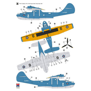 Hobby 2000 Consolidated PBY-3 Catalina - 1:72