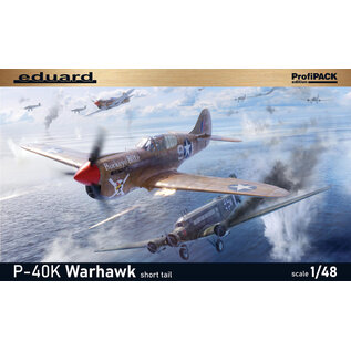 Eduard Curtiss P-40K Warhawk (short tail) - ProfiPack - 1:48