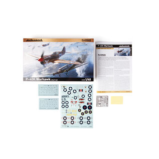 Eduard Curtiss P-40K Warhawk (short tail) - ProfiPack - 1:48