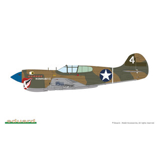 Eduard Curtiss P-40K Warhawk (short tail) - ProfiPack - 1:48