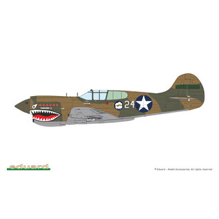 Eduard Curtiss P-40K Warhawk (short tail) - ProfiPack - 1:48