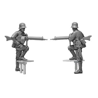 Master Box German Infantrymen before the attack. WWI Era. Achtung, Panzer! - 1:35