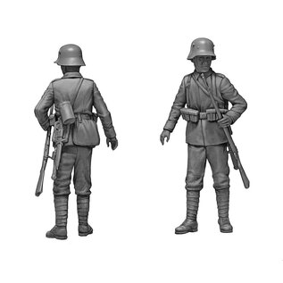 Master Box German Infantrymen before the attack. WWI Era. Achtung, Panzer! - 1:35