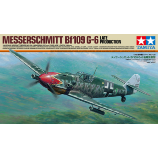 TAMIYA Messerschmitt Bf 109G-6 Late Production - 1:48