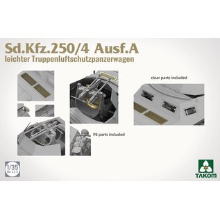 TAKOM Sd.Kfz. 250/4 Ausf.A leichter Truppenluftschutzpanzerwagen - 1:35