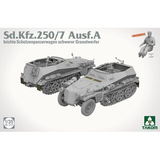 TAKOM Sd.Kfz. 250/7 Ausf. A leichter Schützenpanzerwagen schwerer Granatwerfer - 1:35