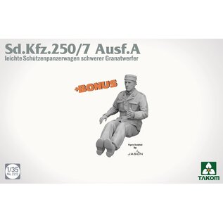 TAKOM Sd.Kfz. 250/7 Ausf. A leichter Schützenpanzerwagen schwerer Granatwerfer - 1:35