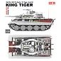 Ryefield Model Sd.Kfz. 182 Pz.Kpfw. VI Tiger Ausf. B King Tiger Full Interior / Clear Version - 1:35