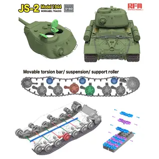 Ryefield Model JS-2 Model 1944 Heavy Tank - 1:35