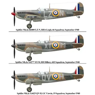 KOTARE Supermarine Spitfire Mk.Ia (Late) - Battle of Britain - 1:32