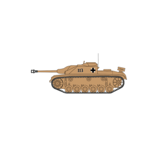 Airfix Stug III 75mm Assault Gun - Vintage Classics - 1:76
