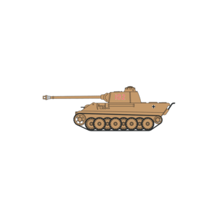 Airfix Panther Tank - Vintage Classics - 1:76