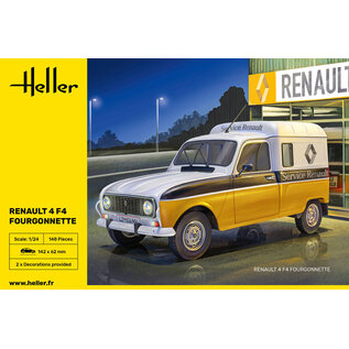 Heller Heller - Renault 4 F4 Fourgonnette - 1:24