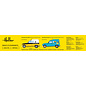 Heller Heller - Renault 4 F4 Fourgonnette - 1:24
