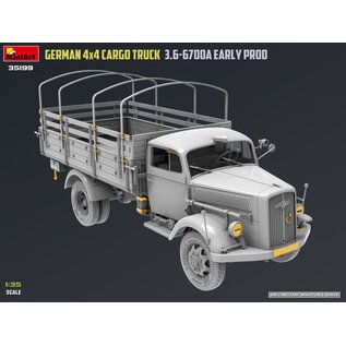 MiniArt German 3T 4×4 Cargo Truck 3.6-6700A - 1:35