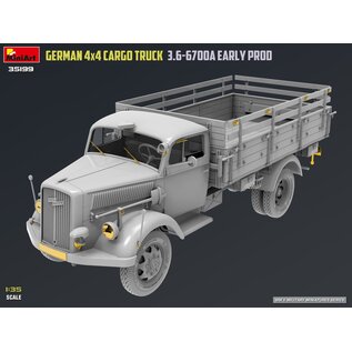 MiniArt German 3T 4×4 Cargo Truck 3.6-6700A - 1:35
