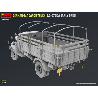 MiniArt German 3T 4×4 Cargo Truck 3.6-6700A - 1:35
