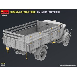 MiniArt German 3T 4×4 Cargo Truck 3.6-6700A - 1:35