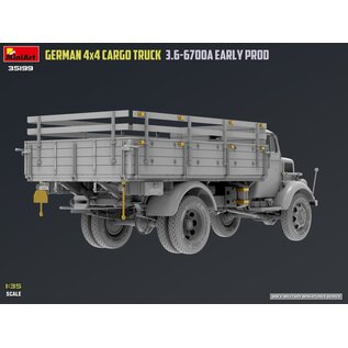MiniArt German 3T 4×4 Cargo Truck 3.6-6700A - 1:35