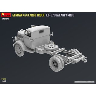 MiniArt German 3T 4×4 Cargo Truck 3.6-6700A - 1:35