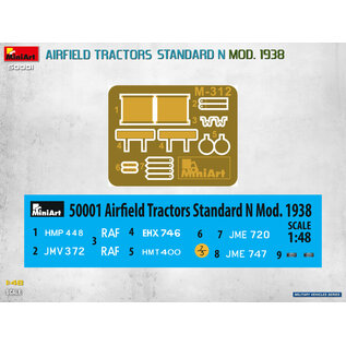 MiniArt Airfield Tractors Standard N Mod. 1938 - 1:48
