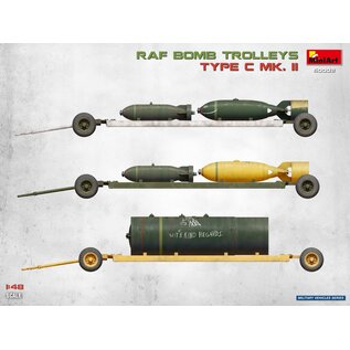 MiniArt RAF Bomb Trolleys Type C Mk. II - 1:48