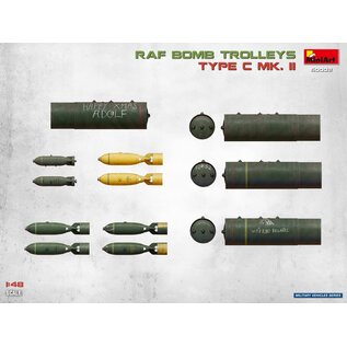 MiniArt RAF Bomb Trolleys Type C Mk. II - 1:48