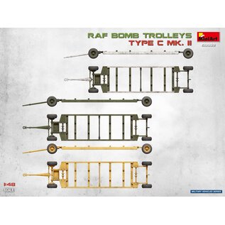 MiniArt RAF Bomb Trolleys Type C Mk. II - 1:48