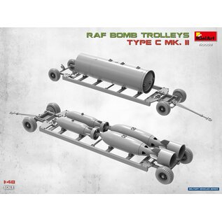 MiniArt RAF Bomb Trolleys Type C Mk. II - 1:48