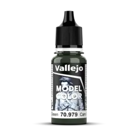 Vallejo Vallejo - Model Color - 979 - Braungrün (German Camo Dark Green), 18 ml