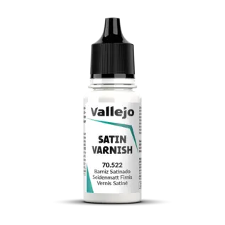 Vallejo Satin Varnish / Seidenmatter Klarlack, 18ml