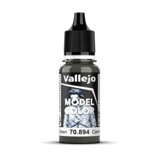 Vallejo Model Color - 894 - Dunkelgrün Russland (Russian Green), 18 ml