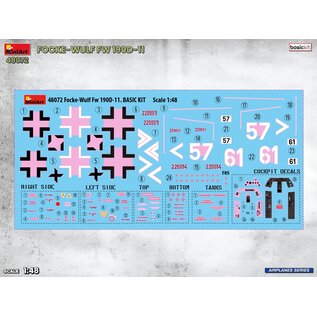 MiniArt Focke-Wulf FW 190D-11 - Basic Kit - 1:48