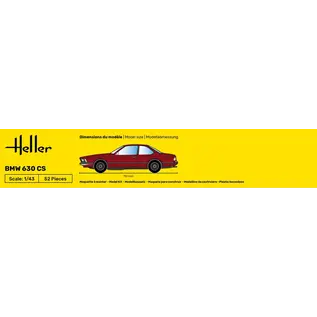Heller Starter Kit - BMW 630CS - 1:43